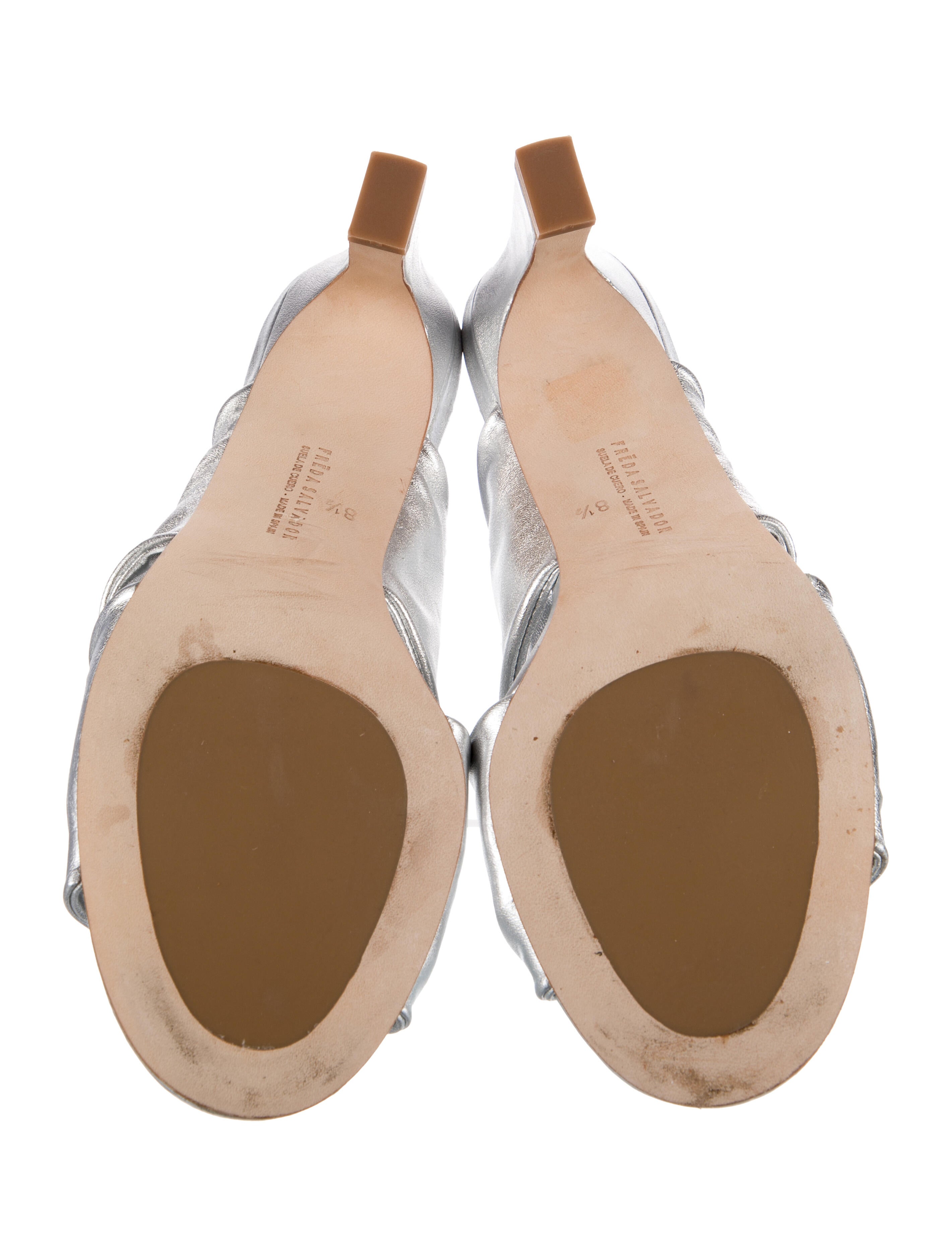 Freda Salvador Patent Leather Slides